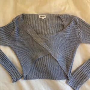 Superdown revolve cropped shirt